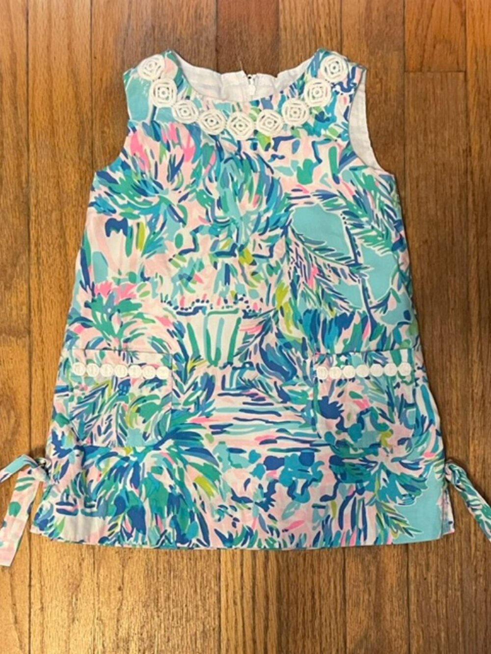 LILLY PULITZER Blue Ibiza Shift Dress 2T